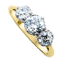 Diamond Ring - 3 gem