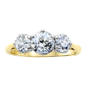 Diamond Ring - 3 gem
