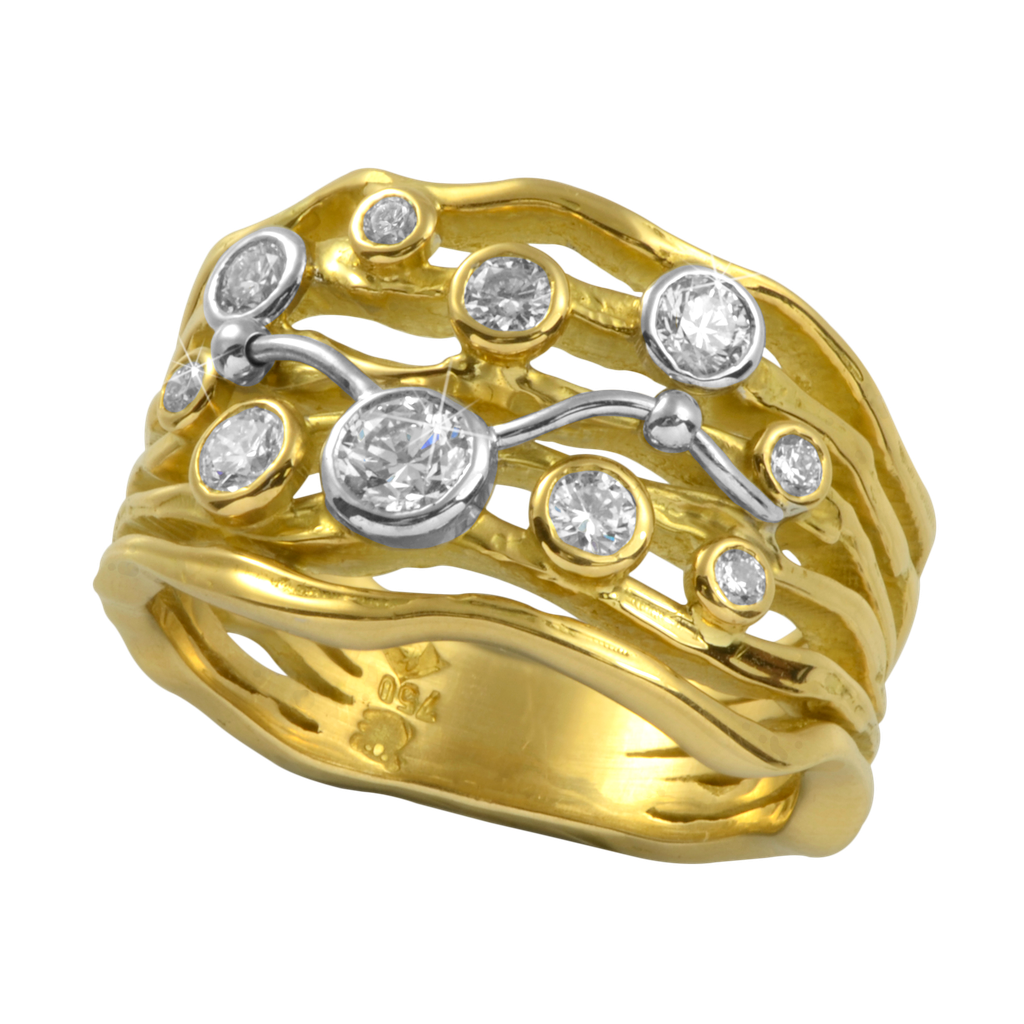 Cosmos Diamond Ring