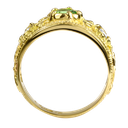 Bark Scrolls Ring Tsavorite & Diamond