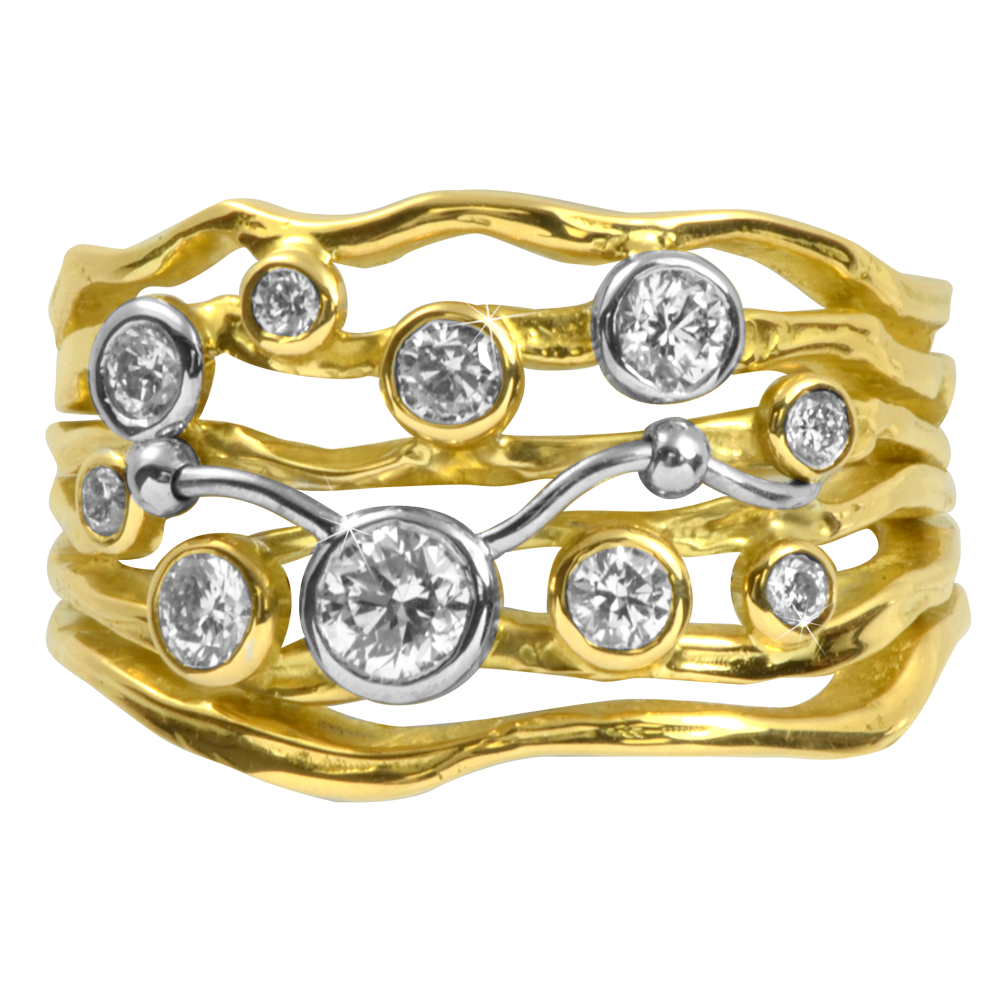 Cosmos Diamond Ring