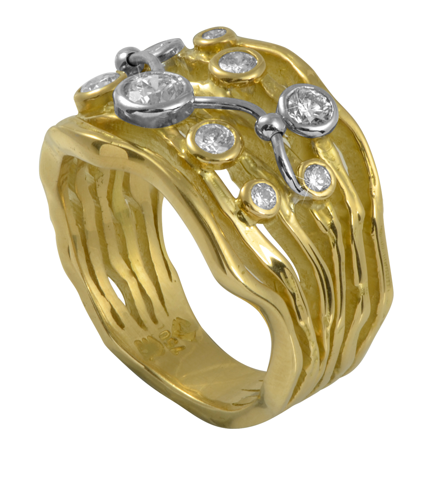 Cosmos Diamond Ring