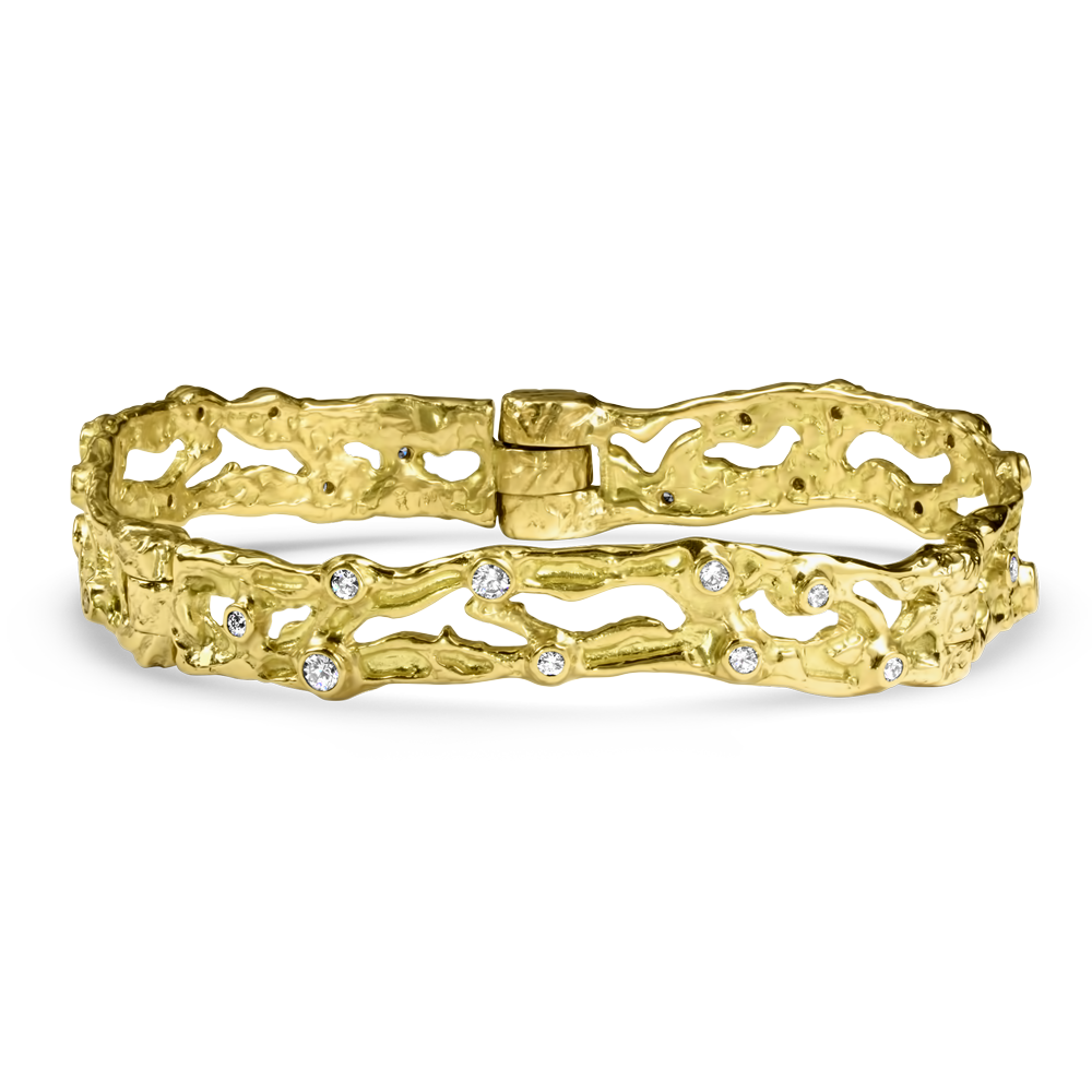 Beach Bangle Diamond Set 
