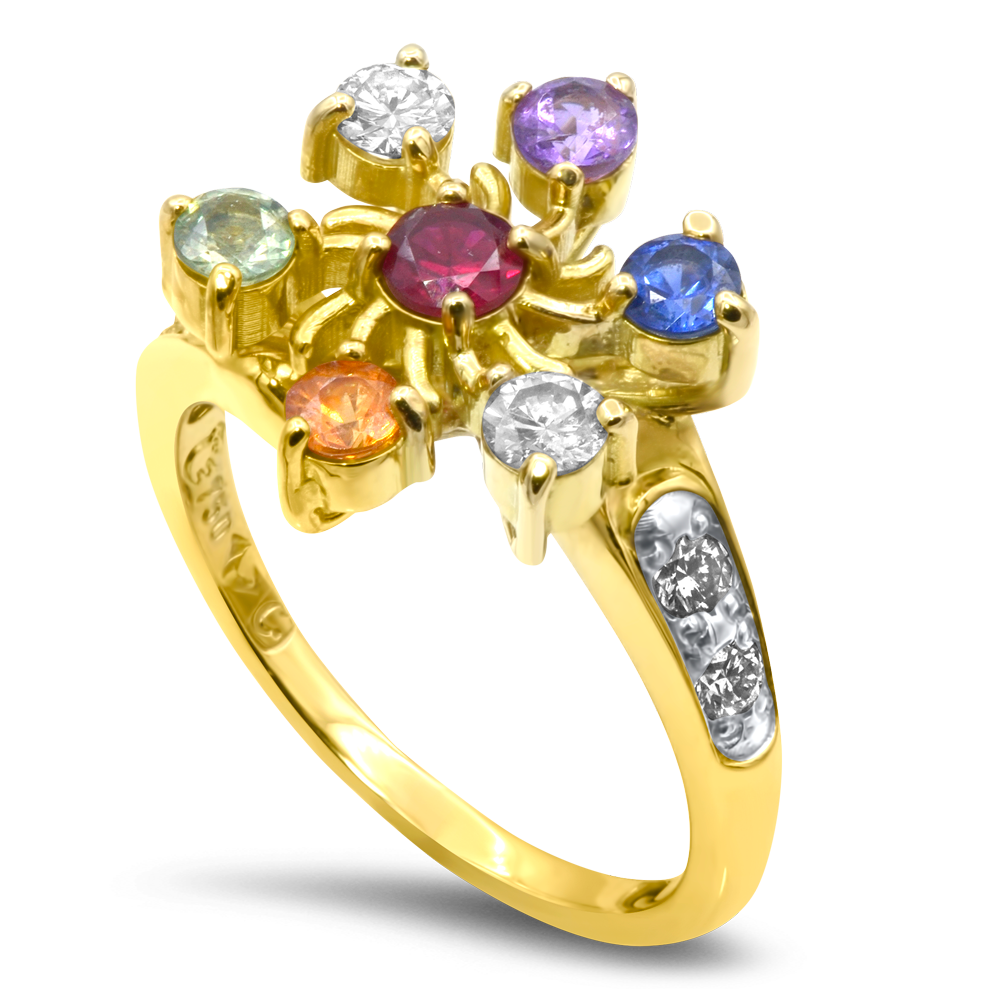 Colours Ring - Gem Array 2
