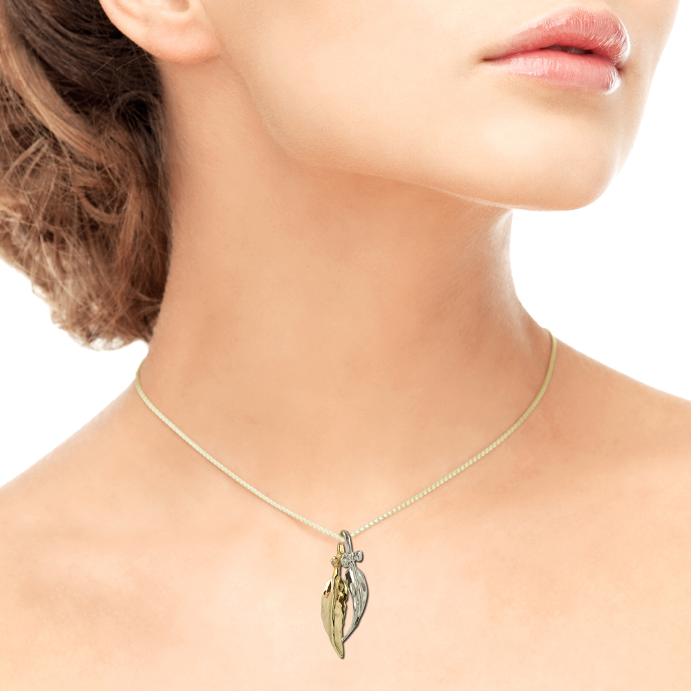 Gum Leaf Pendant