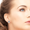 Diamond Cluster Earrings