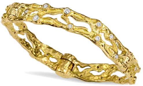 Beach Bangle with Diamond