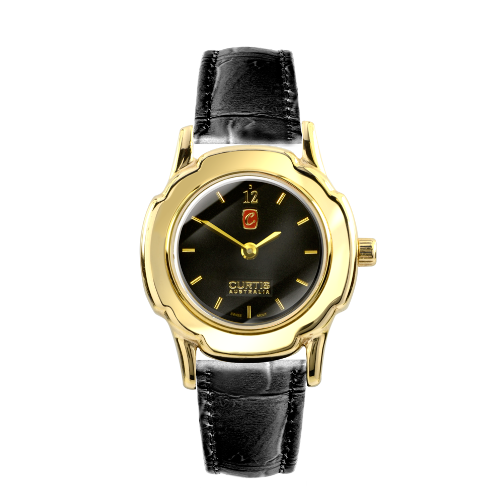 Grace Ladies Black Dial Watch    