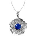 Floriale Pendant Lapis Lazuli