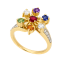 Colours 'Swirl' Ring