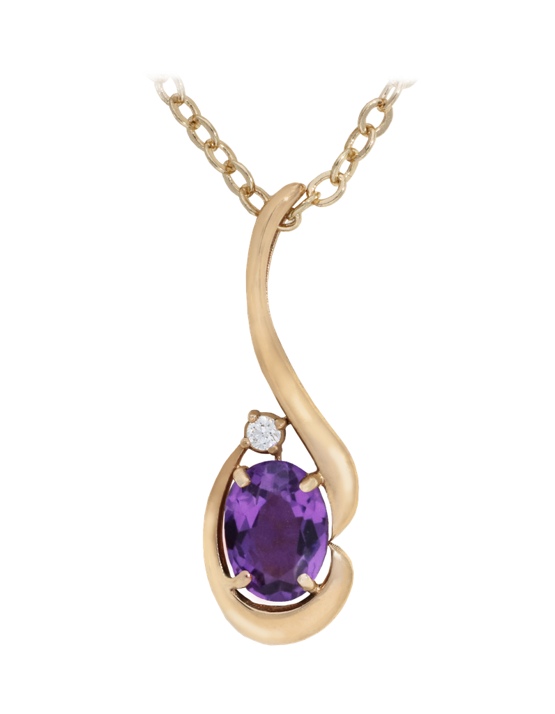 Swirl Drop Pendant 