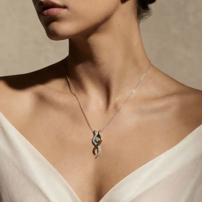 Life  Pendant Diamond Grande