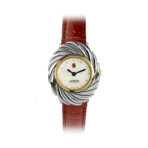 Monroe Ladies Watch - White Gold