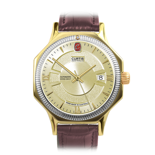 Motima XT Champagne Dial 9ct Watch 