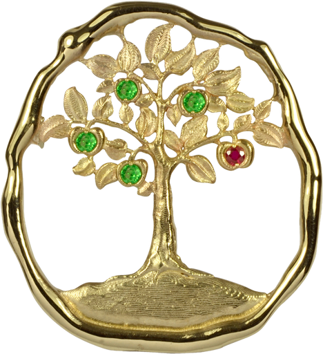 Gemtree Brooch
