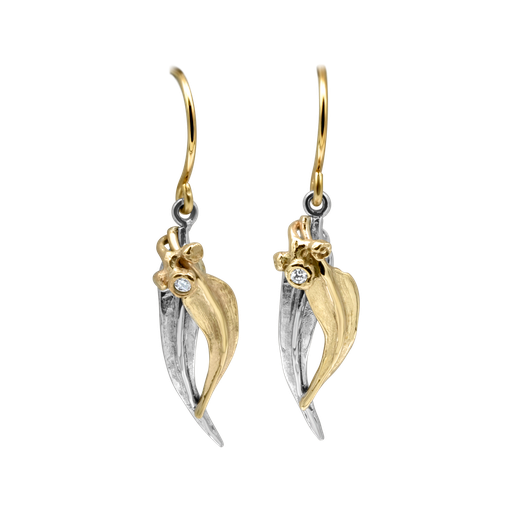 Gum Leaf Earrings