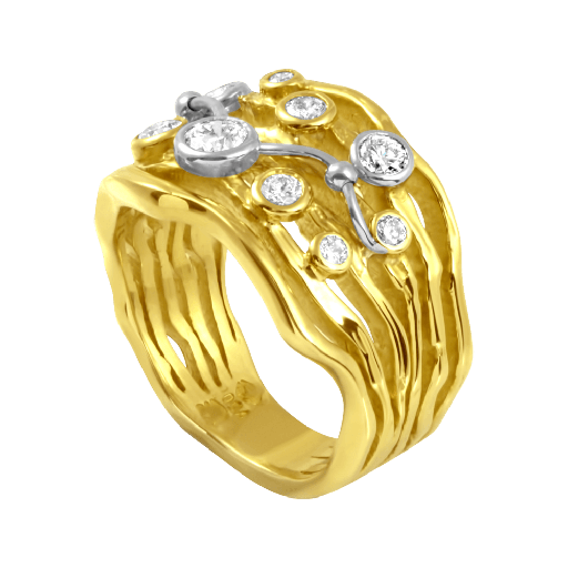 Celestial Diamond Ring