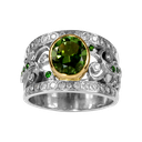 Scrolls Verde Ring