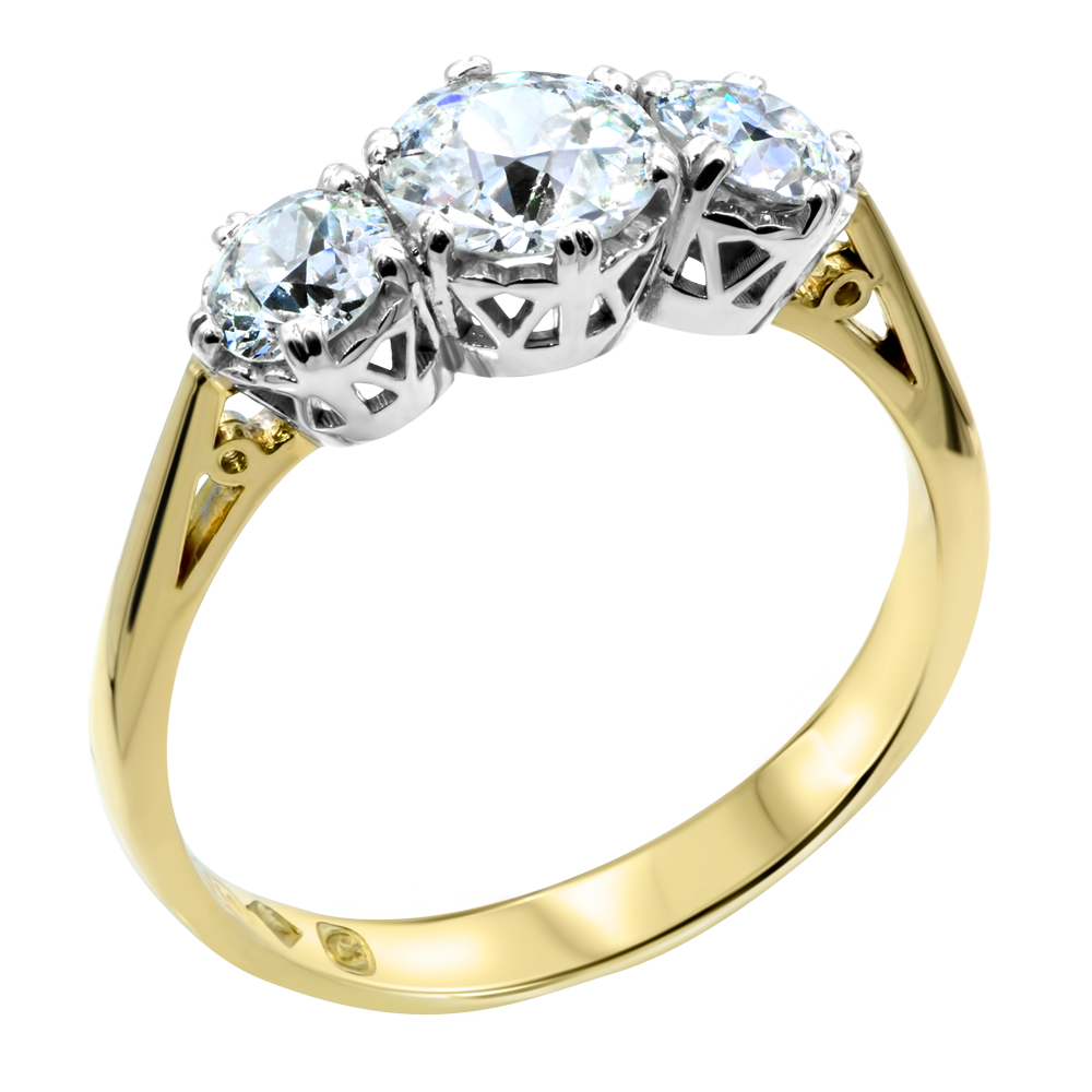 Diamond Ring - 3 gem