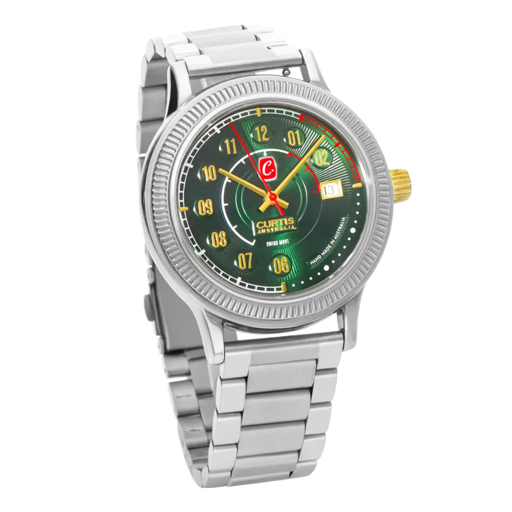 WEBSIZE_Motima RT_Green Dial_Upright Shot.webp