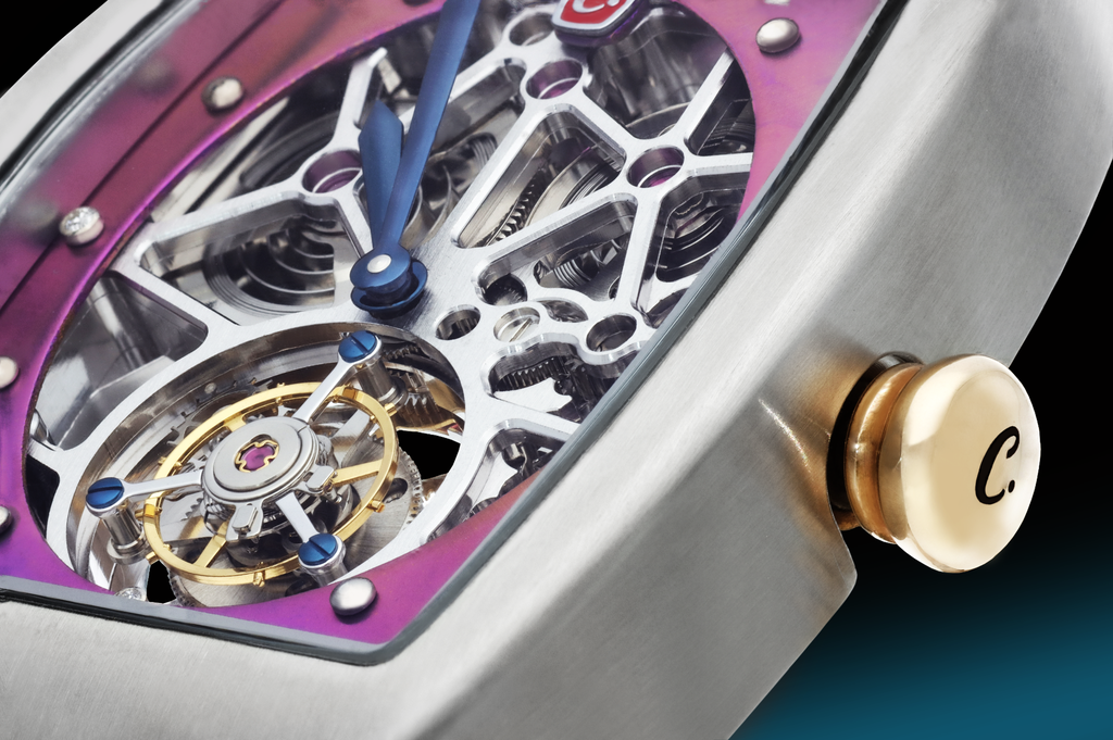 Mechanika 288 Tourbillon Aurora Violet Watch