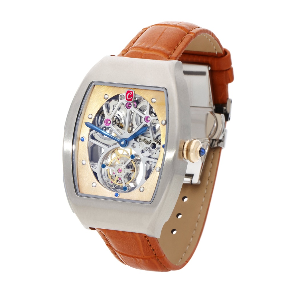 Mechanika 288 Tourbillon Aureon Watch Tan
