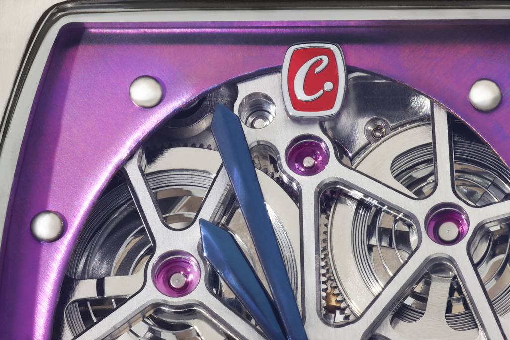 Mechanika 288 Tourbillon Aurora Violet Watch