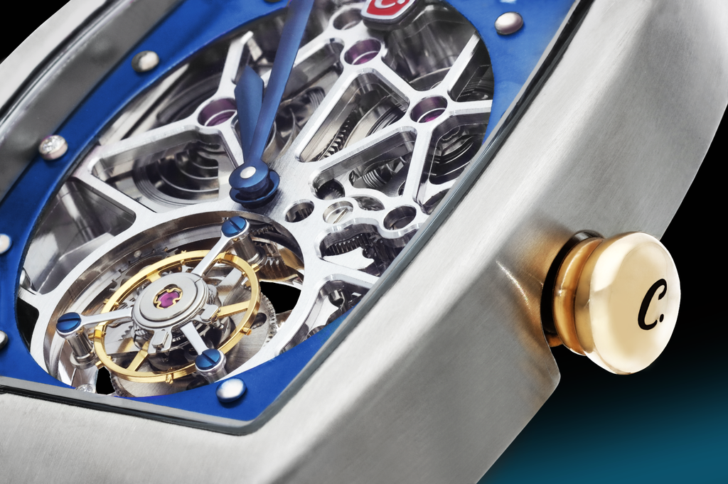 Mechanika 288 Tourbillon Pacific Blue Watch