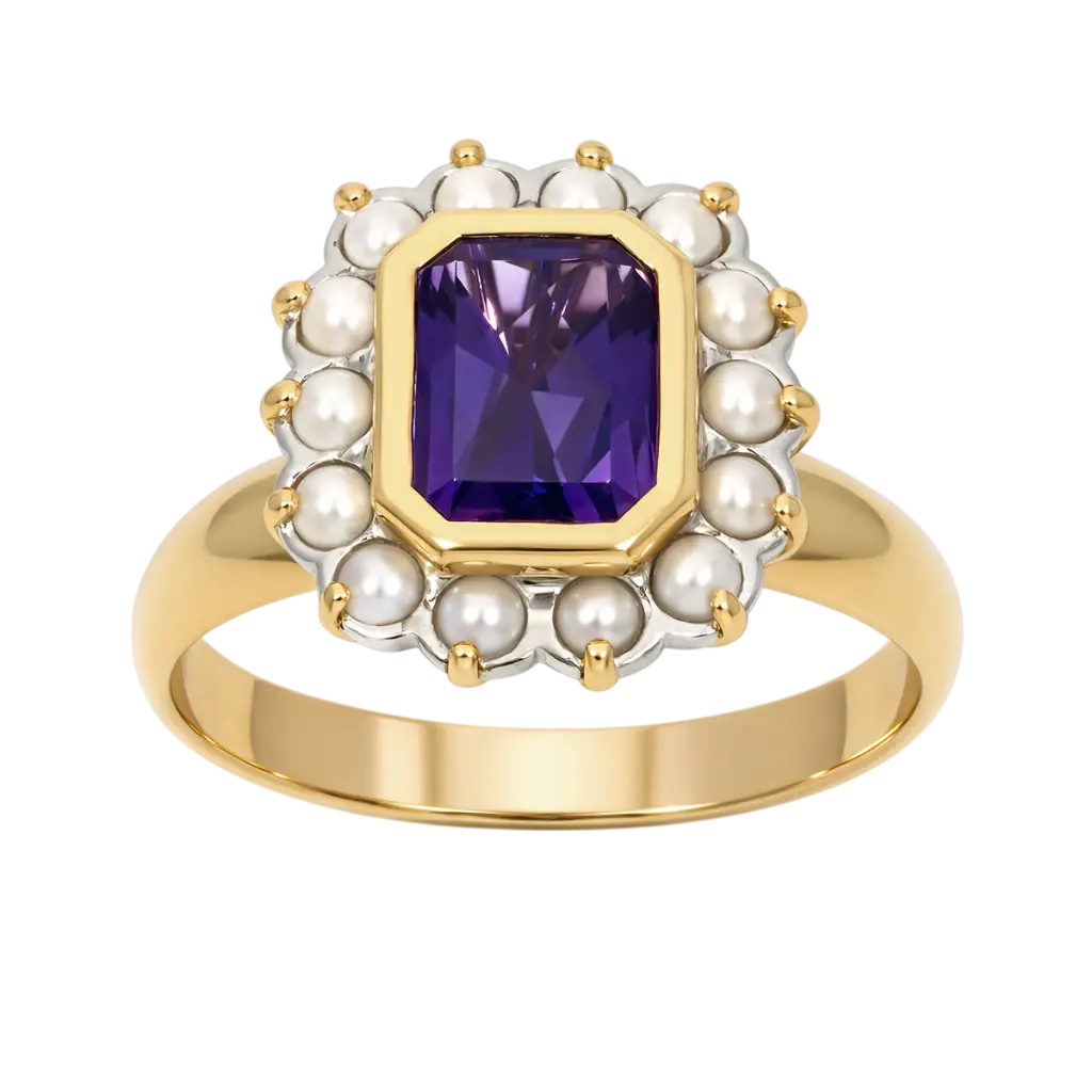 WEBSIZE_Amethyst and Pearl Ring_2_.webp