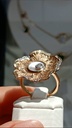 Floriale Ring Mother of Pearl & Diamond