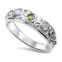Bark Ring Scrolls Narrow