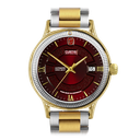Motima RT Burgundy Dial 9ct Watch