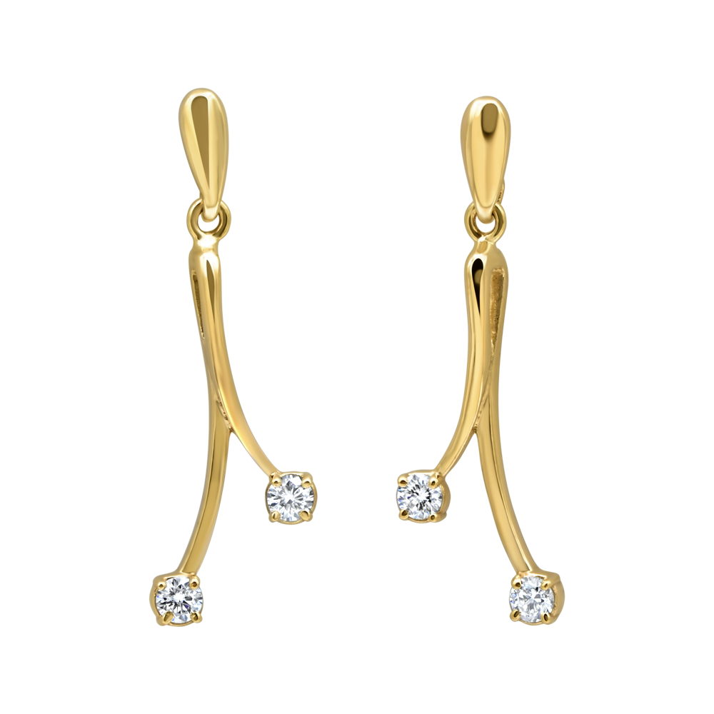 Hope Earrings (9ct Yellow Gold)