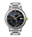 Motima RT Midnight Blue Dial Watch with Diamond