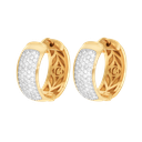 Diamond Hoop Earrings