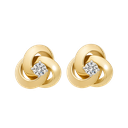 Eternity Diamond Stud Earrings