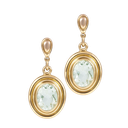 Prasiolite Drop Earrings