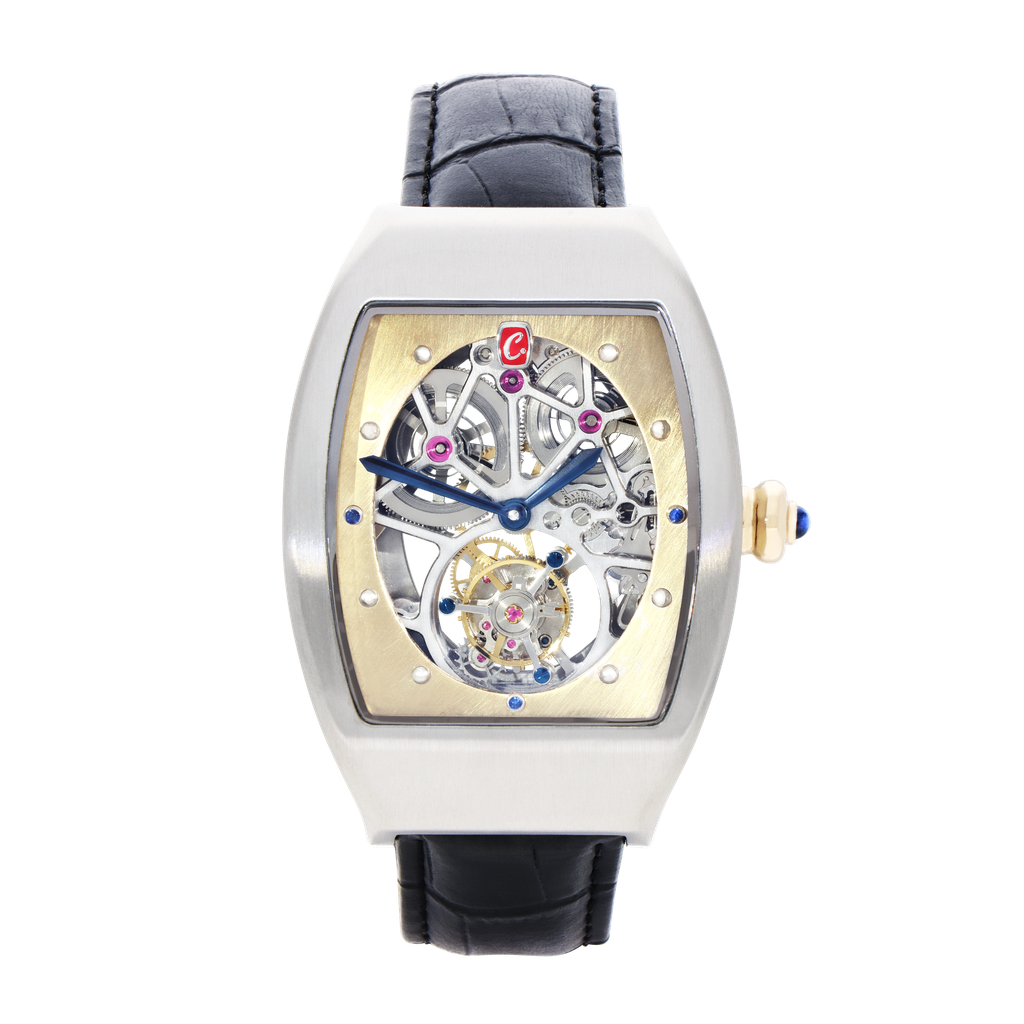 Mechanika 288 Tourbillon Aureon Watch Black  