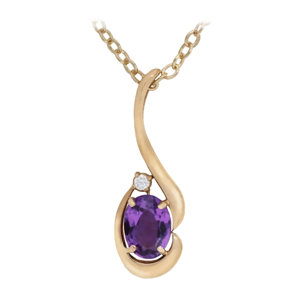 Swirl Drop Pendant 