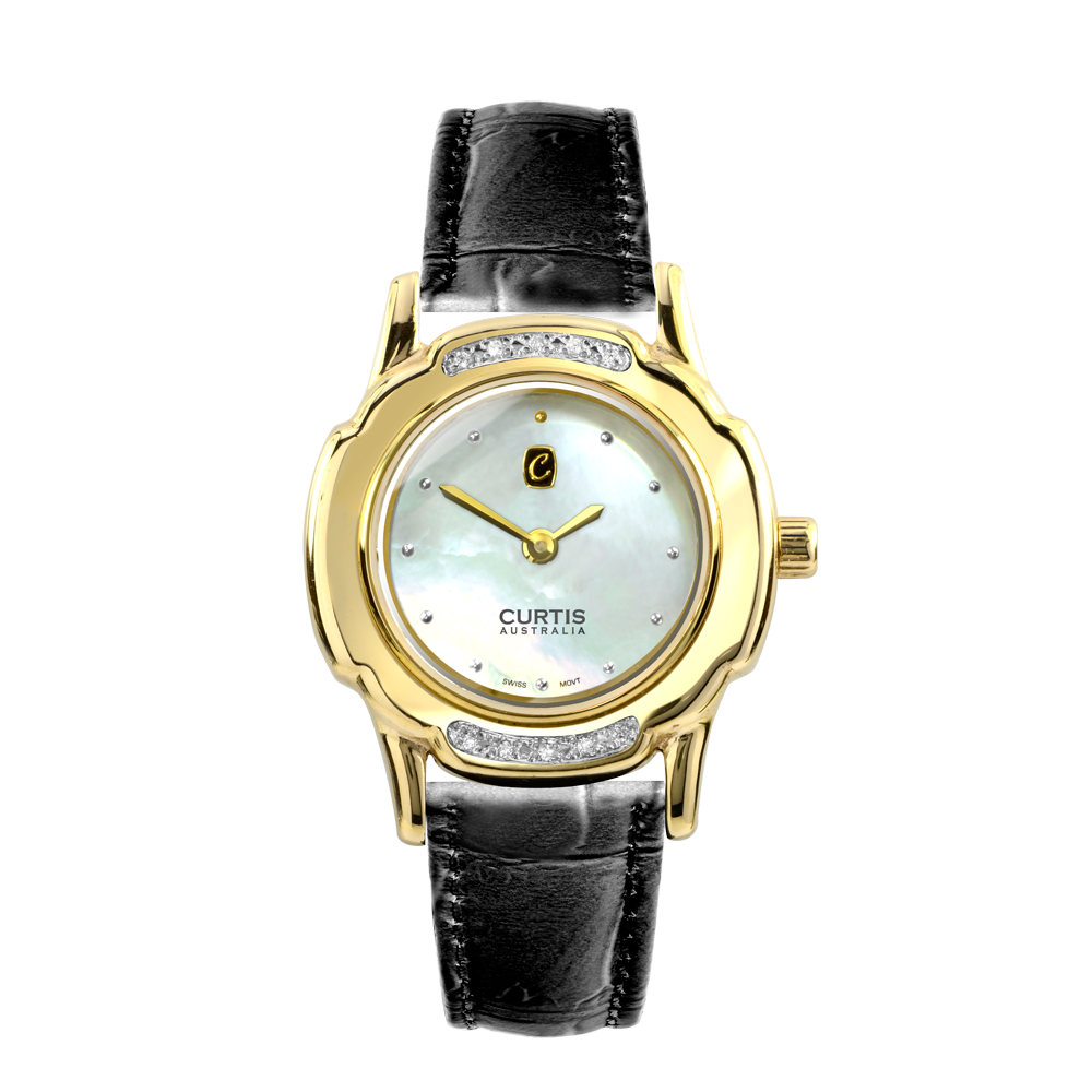 Grace Ladies Diamond Mother of Pearl Watch