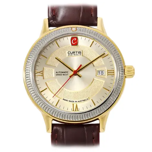 Motima RT Champagne 18ct Gold Watch