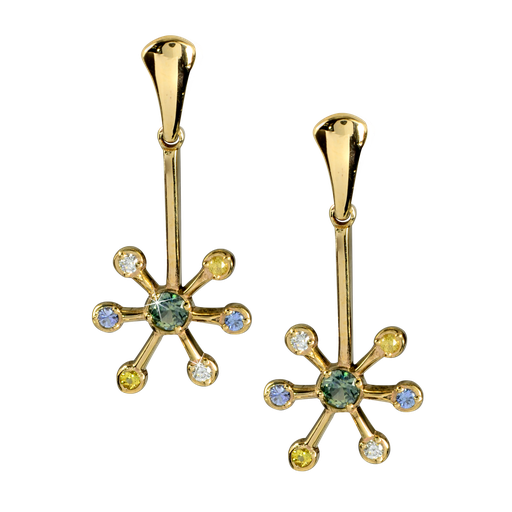 Colours Starburst Earrings