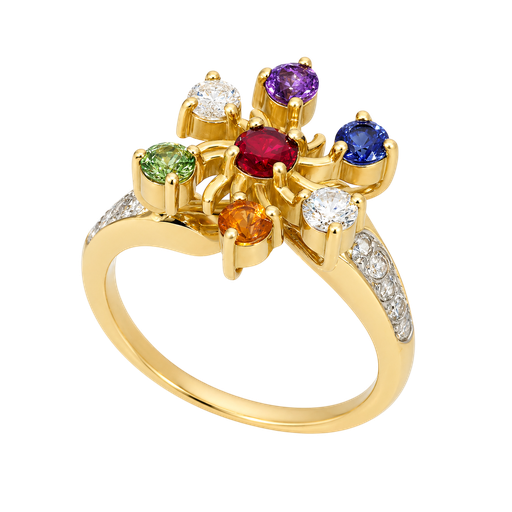 Colours 'Swirl' Ring