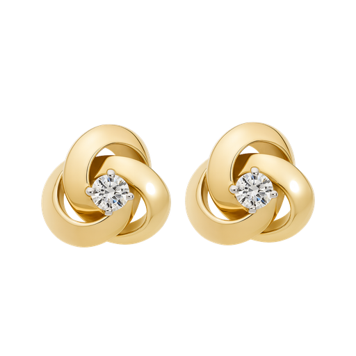 Eternity Diamond Stud Earrings
