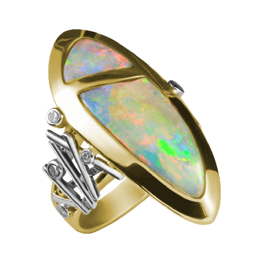 Myst Ring Opal Sunrise 